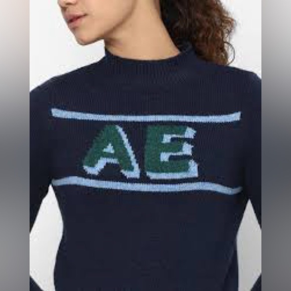 AE Mock Neck Sweater - Picture 4 of 7